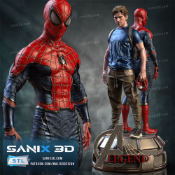 Spider-Man "Double Life" Diorama